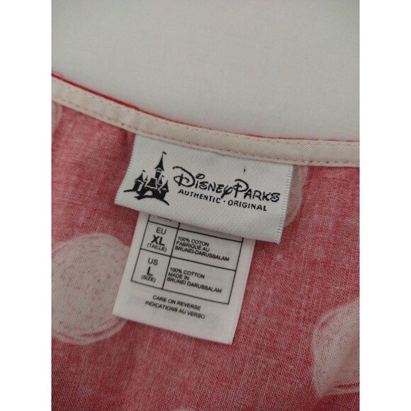 Disney Parks Authentic Minnie Mouse Dress Size L Cosplay Halloween Costume - Picture 5 of 9